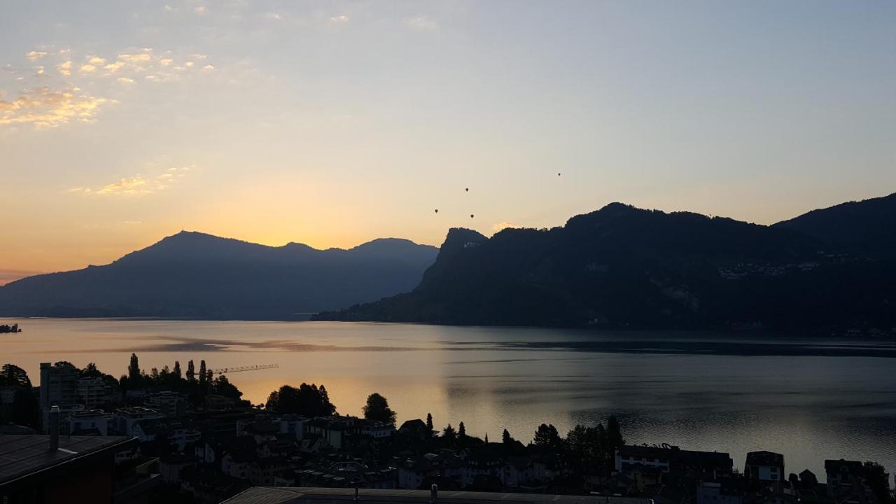 Hotel Roggerli Hergiswil ภายนอก รูปภาพ